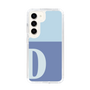 Slim Protection Case［ Original - initial two tone - D blue ］