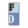 Slim Protection Case［ Original - initial two tone - D blue ］