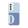 Slim Protection Case［ Original - initial two tone - D blue ］