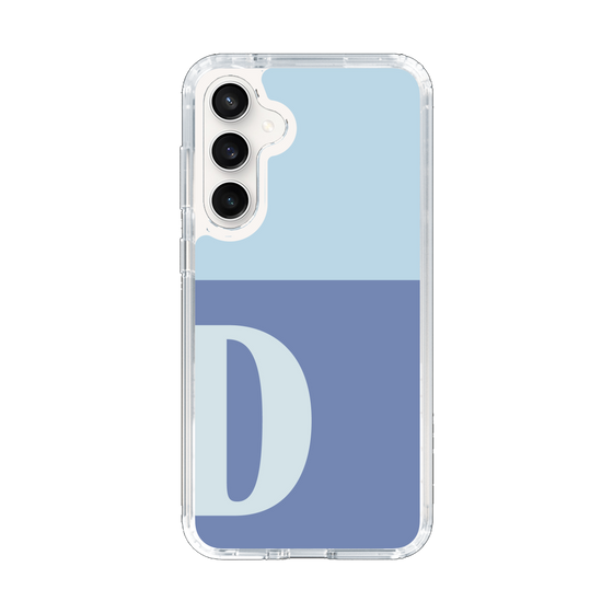 Slim Protection Case［ Original - initial two tone - D blue ］