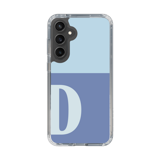 Slim Protection Case［ Original - initial two tone - D blue ］