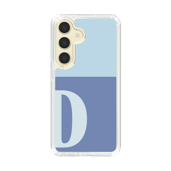 Slim Protection Case［ Original - initial two tone - D blue ］