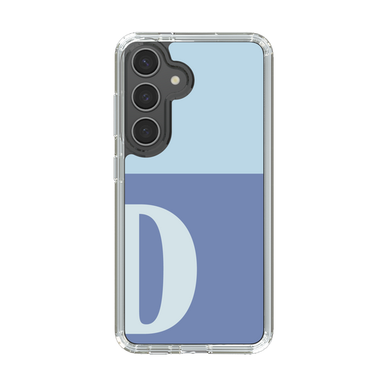 Slim Protection Case［ Original - initial two tone - D blue ］