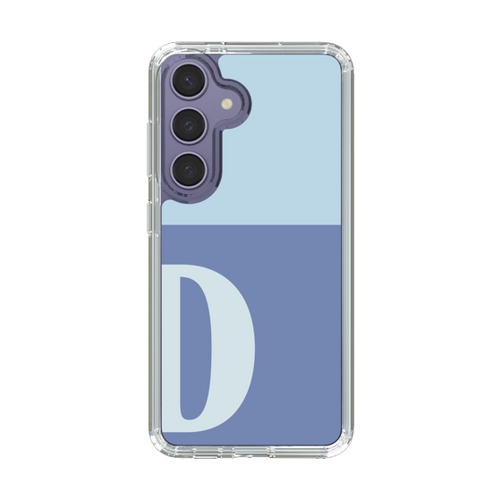 Slim Protection Case［ Original - initial two tone - D blue ］