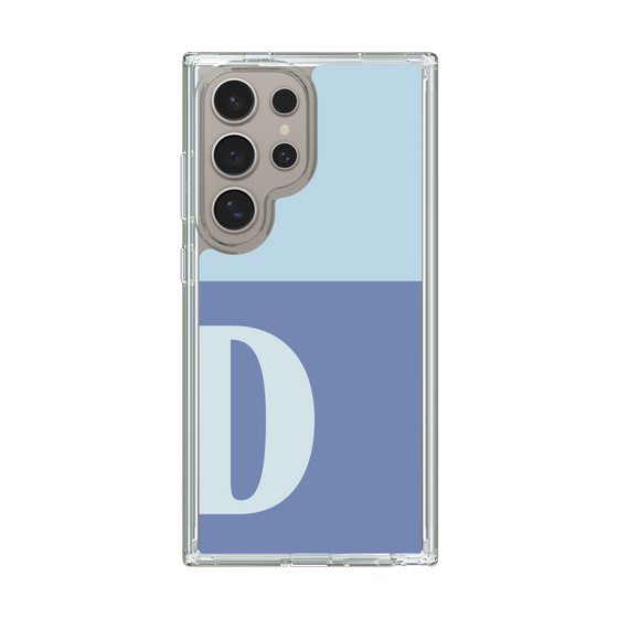 Slim Protection Case［ Original - initial two tone - D blue ］