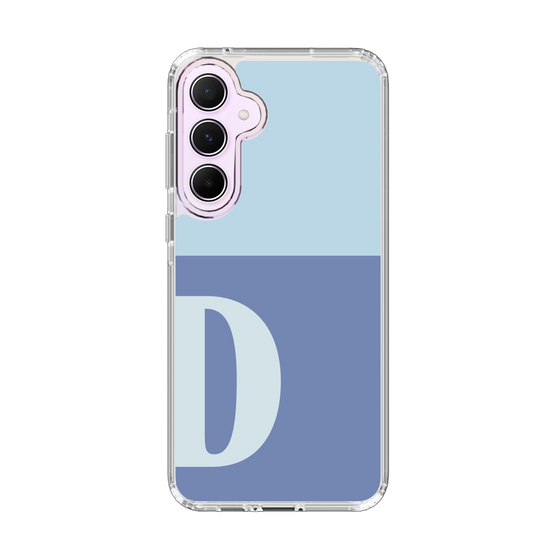 Slim Protection Case［ オリジナル - initial two tone - D blue ］
