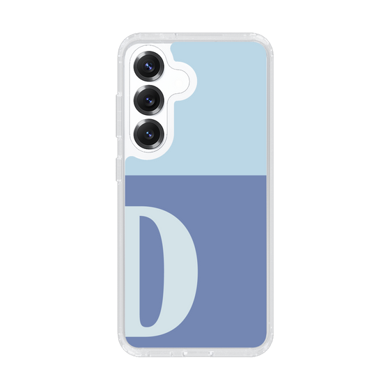 Slim Protection Case［ Original - initial two tone - D blue ］