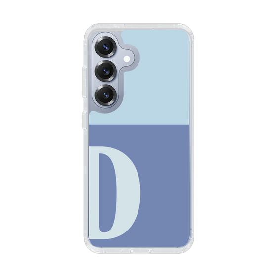 Slim Protection Case［ Original - initial two tone - D blue ］