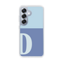 Slim Protection Case［ Original - initial two tone - D blue ］