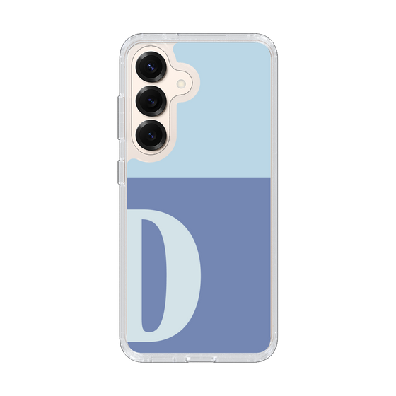 Slim Protection Case［ Original - initial two tone - D blue ］