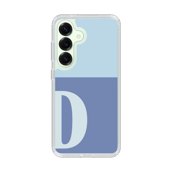 Slim Protection Case［ Original - initial two tone - D blue ］