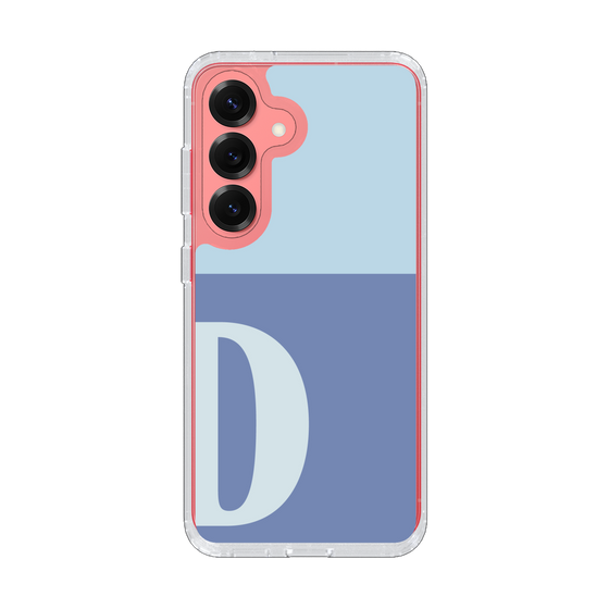 Slim Protection Case［ Original - initial two tone - D blue ］