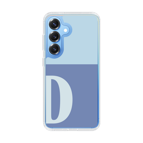 Slim Protection Case［ Original - initial two tone - D blue ］