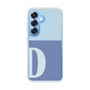 Slim Protection Case［ Original - initial two tone - D blue ］