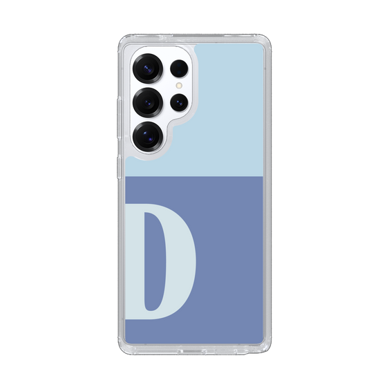 Slim Protection Case［ Original - initial two tone - D blue ］