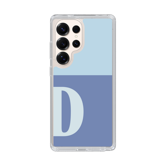 Slim Protection Case［ Original - initial two tone - D blue ］