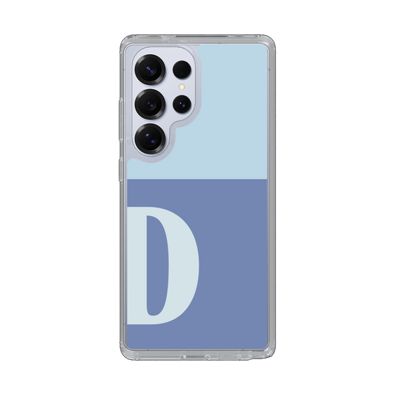 Slim Protection Case［ Original - initial two tone - D blue ］