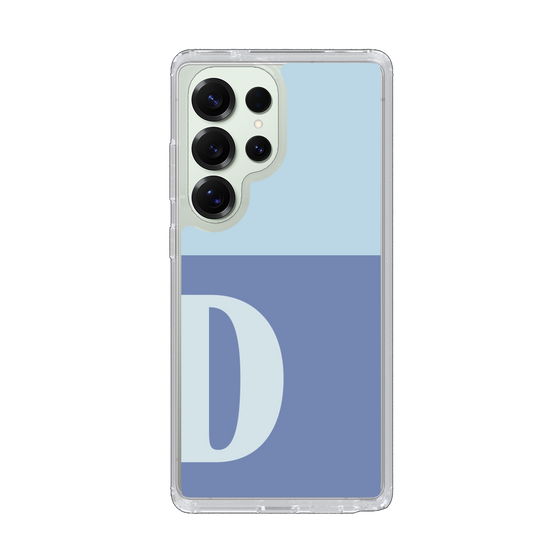 Slim Protection Case［ Original - initial two tone - D blue ］