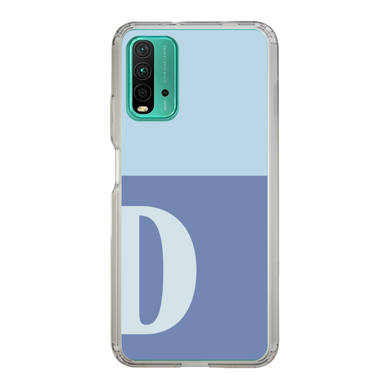 Slim Protection Case［ Original - initial two tone - D blue ］