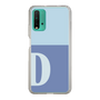 Slim Protection Case［ Original - initial two tone - D blue ］