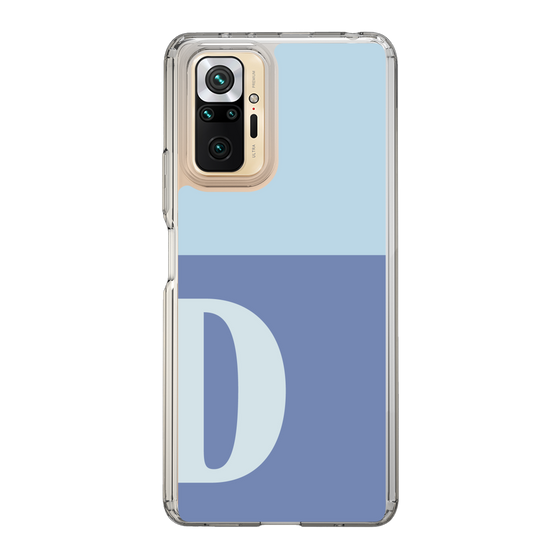 Slim Protection Case［ Original - initial two tone - D blue ］