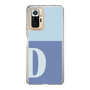 Slim Protection Case［ Original - initial two tone - D blue ］