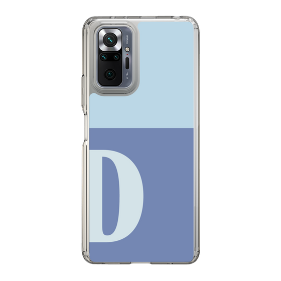Slim Protection Case［ Original - initial two tone - D blue ］