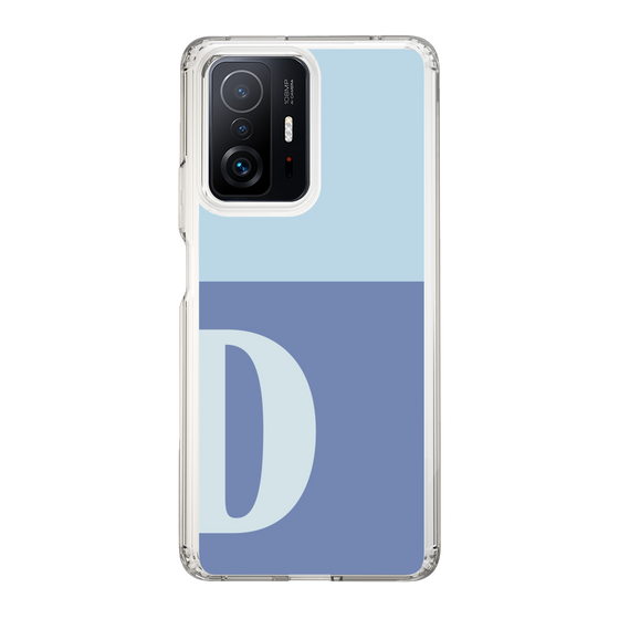 Slim Protection Case［ Original - initial two tone - D blue ］