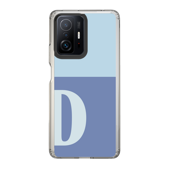 Slim Protection Case［ Original - initial two tone - D blue ］
