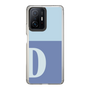 Slim Protection Case［ Original - initial two tone - D blue ］