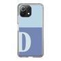 Slim Protection Case［ Original - initial two tone - D blue ］