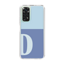 Slim Protection Case［ Original - initial two tone - D blue ］