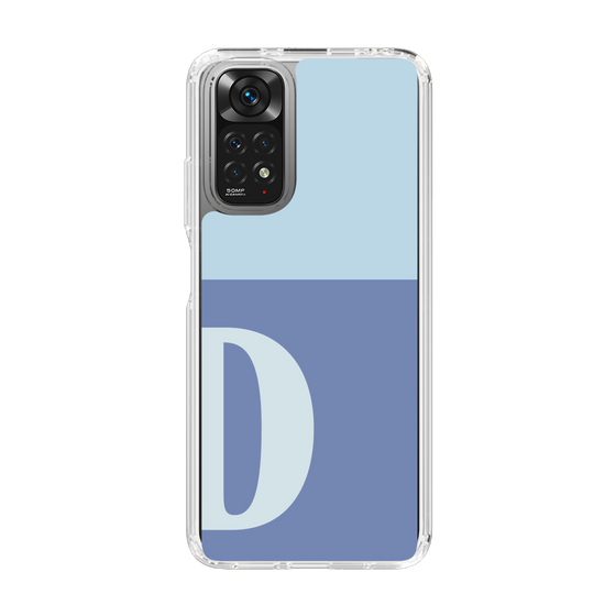 Slim Protection Case［ Original - initial two tone - D blue ］