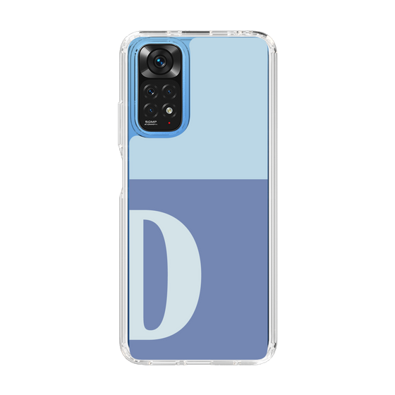 Slim Protection Case［ Original - initial two tone - D blue ］