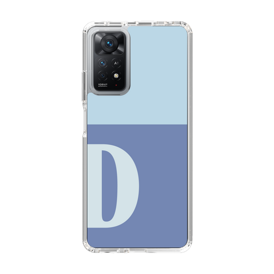 Slim Protection Case［ Original - initial two tone - D blue ］