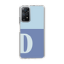 Slim Protection Case［ Original - initial two tone - D blue ］