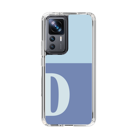 Slim Protection Case［ Original - initial two tone - D blue ］