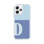 Slim Protection Case［ Original - initial two tone - D blue ］