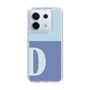 Slim Protection Case［ Original - initial two tone - D blue ］