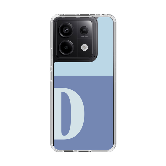 Slim Protection Case［ Original - initial two tone - D blue ］