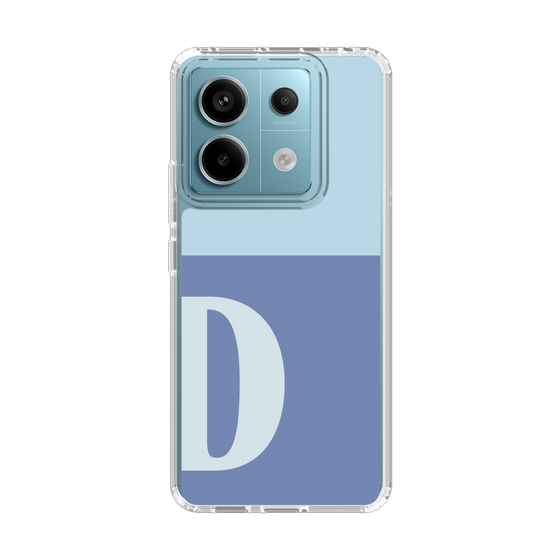 Slim Protection Case［ Original - initial two tone - D blue ］
