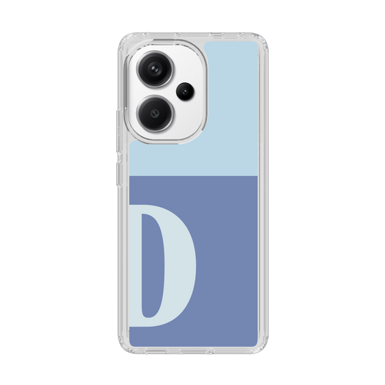 Slim Protection Case［ Original - initial two tone - D blue ］