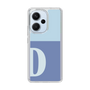 Slim Protection Case［ Original - initial two tone - D blue ］