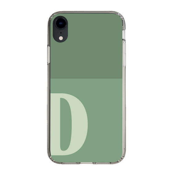 Slim Protection Case［ Original - initial two tone - D green ］