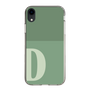 Slim Protection Case［ Original - initial two tone - D green ］