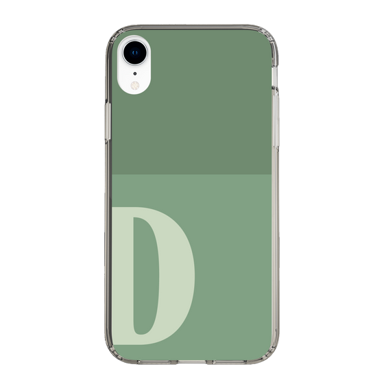 Slim Protection Case［ Original - initial two tone - D green ］