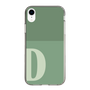 Slim Protection Case［ Original - initial two tone - D green ］