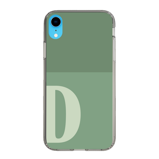 Slim Protection Case［ Original - initial two tone - D green ］
