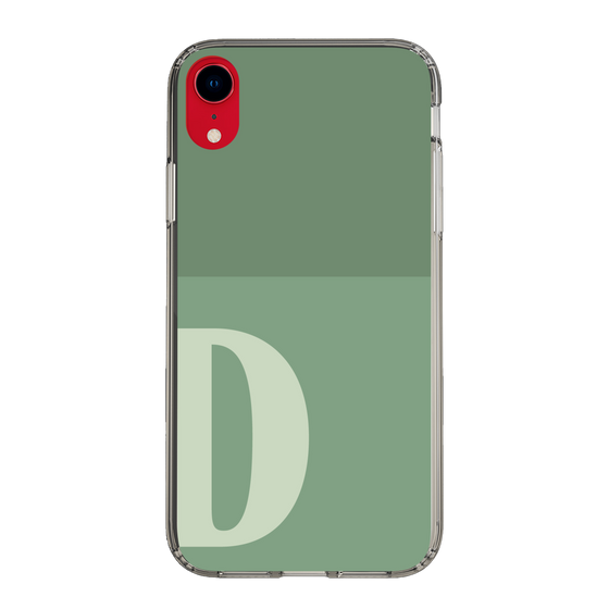 Slim Protection Case［ Original - initial two tone - D green ］