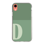 Slim Protection Case［ Original - initial two tone - D green ］